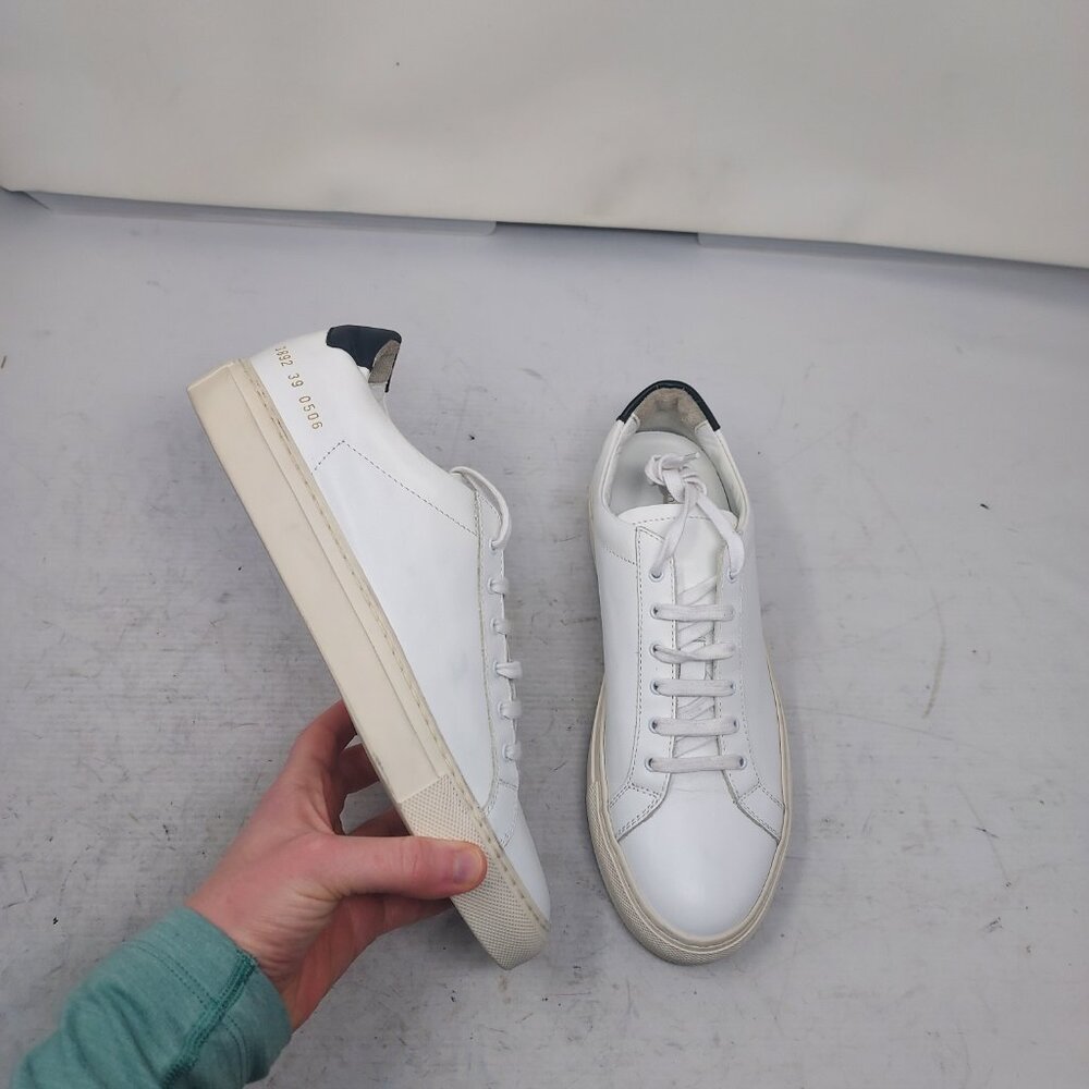 Common Projects White Retro Classic Low Top Womens Sneaker